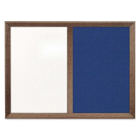 Enclosed Corkboard,1 Door,60x36,4 Fra